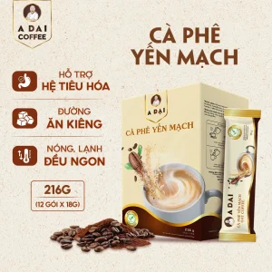 Cà Phê Yến Mạch A Đại Hộp 12 Gói